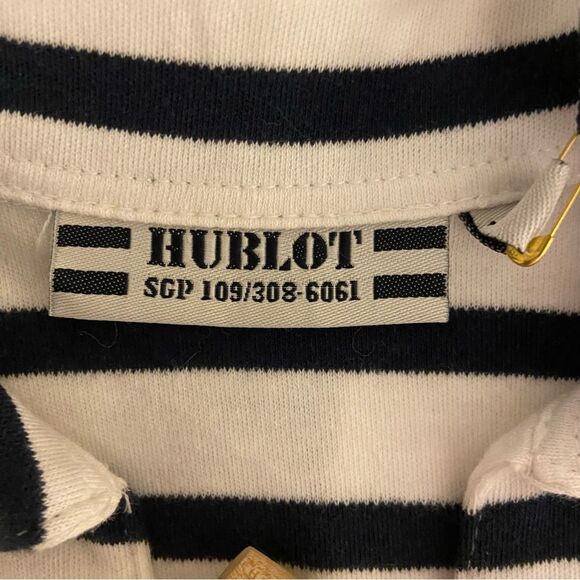 NWT Hublot Designer Nautical shirt fits One Year old - Picture 3 of 8